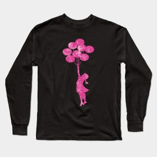 Vintage Banksy Balloon Girl Long Sleeve T-Shirt